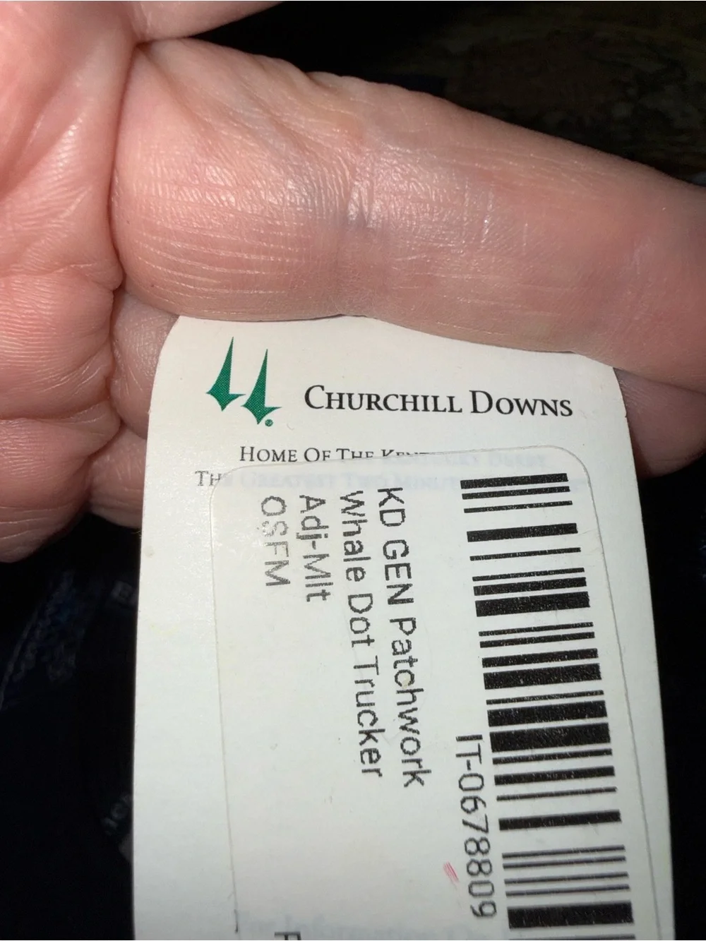 Vineyard Vines Kentucky Derby trucker hat cap run for the roses Churchill downs - Picture 6 of 8